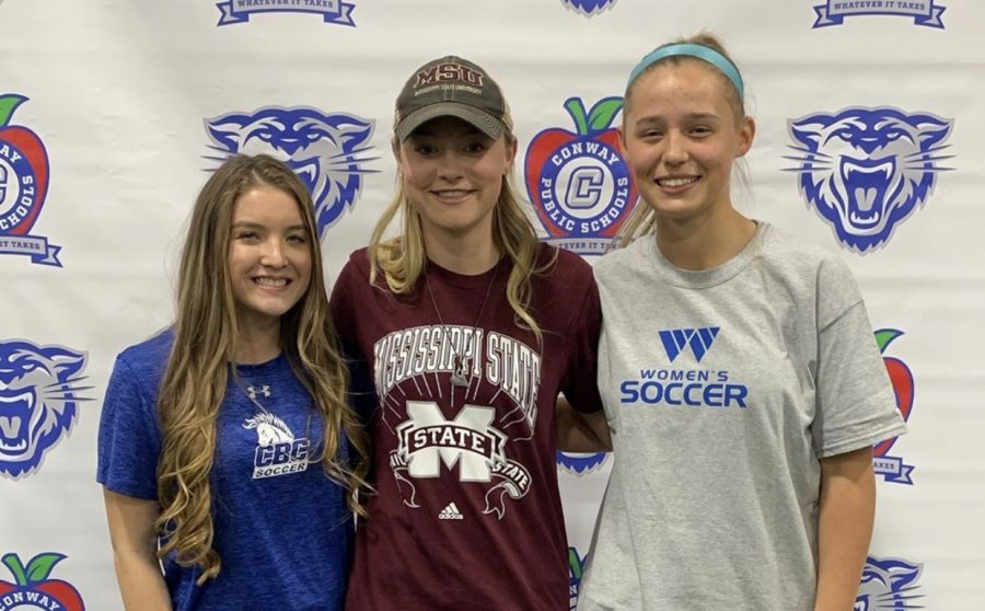 Lady Wampus Cats Sign to Play College Soccer