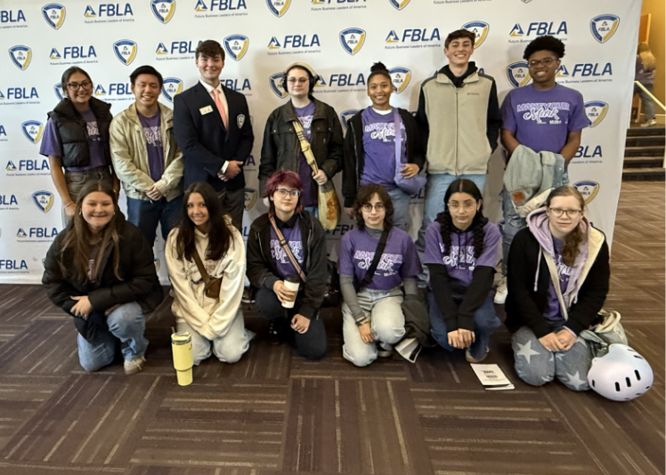 Members of FBLA pose for a photo during Fall Conference at UCA. 